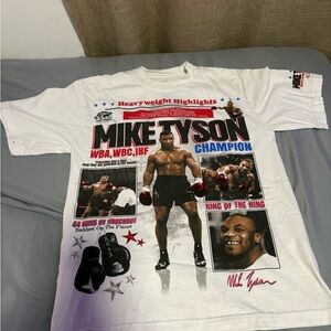 PacSun Mike Tyson Graphic White T-Shirt